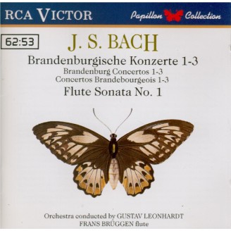 BACH - Brüggen - Concerto brandebourgeois n°1 pour orchestre en fa majeu